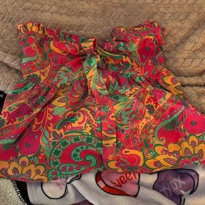 Strapless Bohemian Top